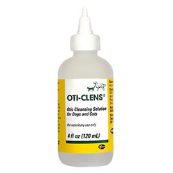 Oti-Clens Ear Cleansing Solution for Dogs and Cats 4 fl. oz.