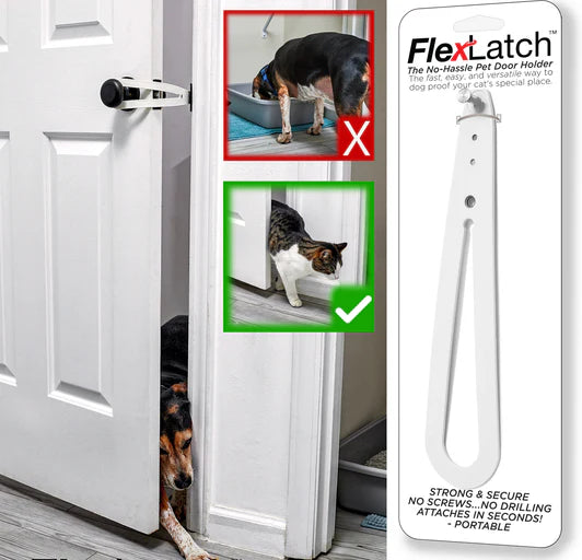 FlexLatch Cat Door Holder