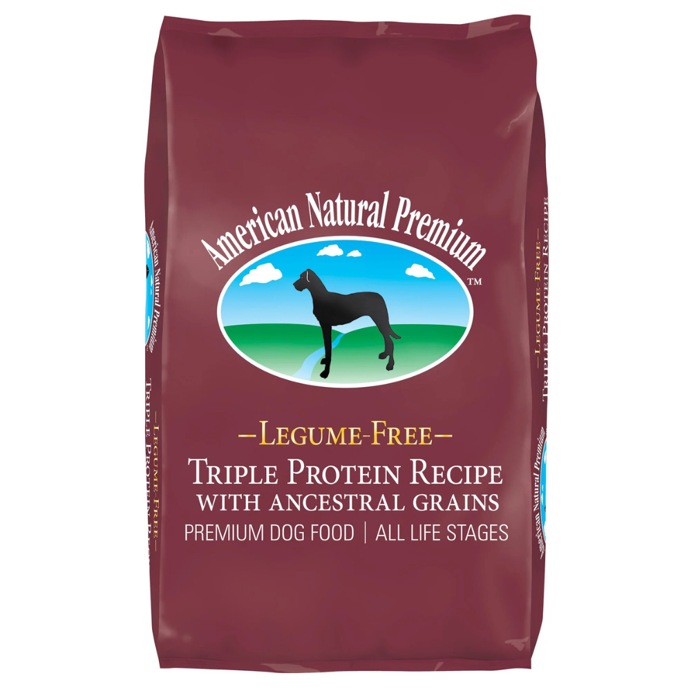 American Natural Premium Legume-Free Triple Protein with Ancestral Grains Dog Food