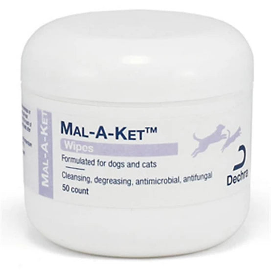 Mal-A-Ket Medicated Pet Wipes, 50 ct.