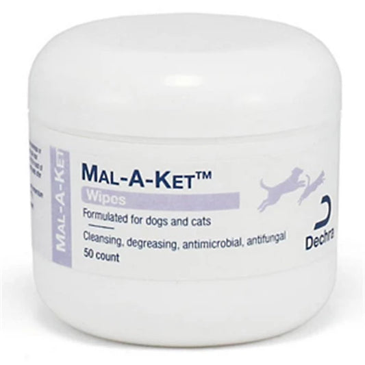 Mal-A-Ket Medicated Pet Wipes, 50 ct.