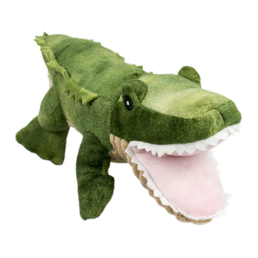Tall Tails Plush Gator Crunch Toy 15”