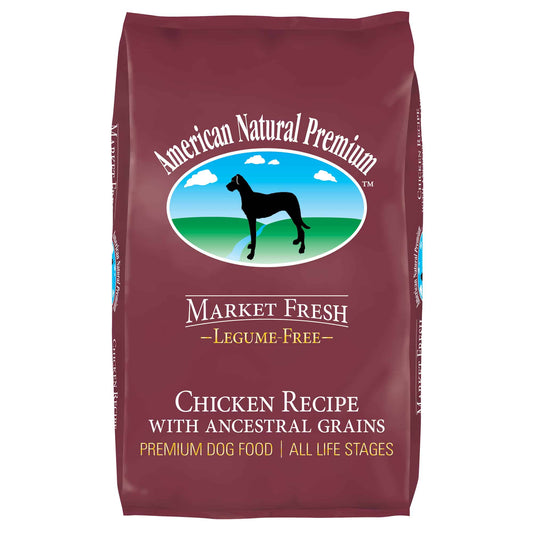 American Natural Premium Triple Protein With Ancestral Grains Dry Dog Food